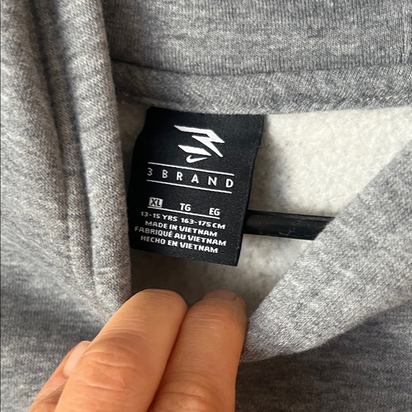 Nike Gray and Navy Hoodies with Bold Graphics - Picture 2 of 4